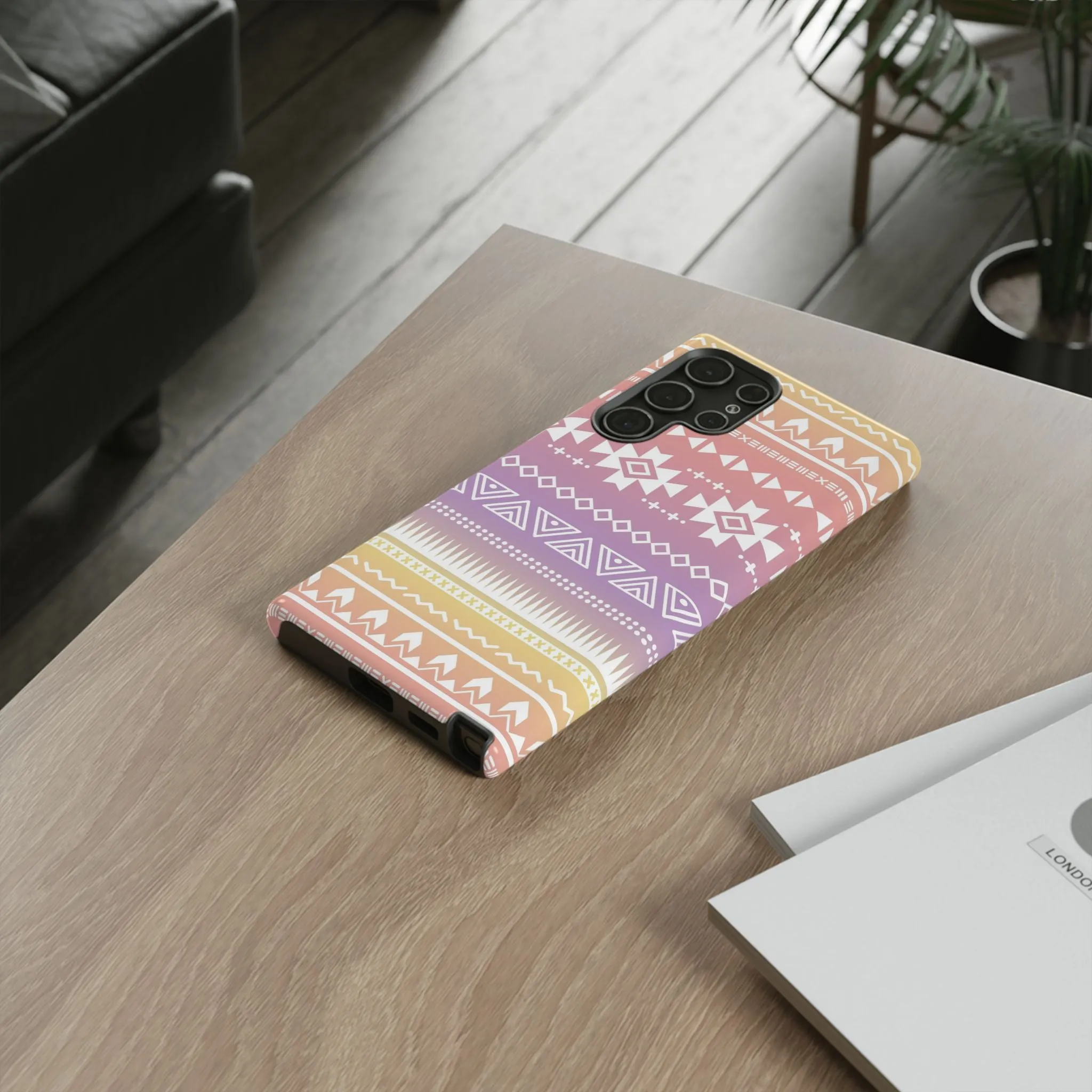 Sunrise Aztec Cell Phone Tough Case - Various Styles/Sizes