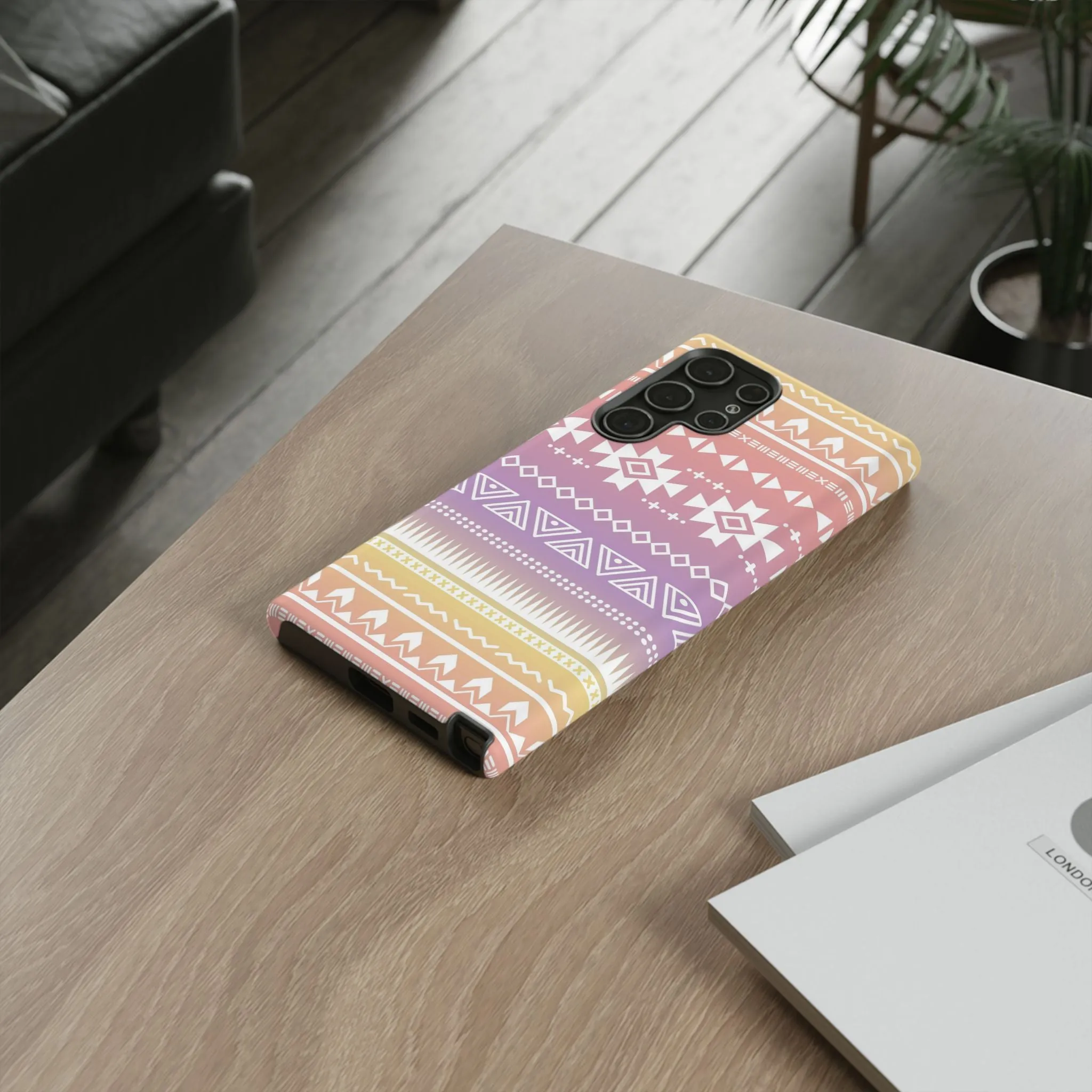Sunrise Aztec Cell Phone Tough Case - Various Styles/Sizes