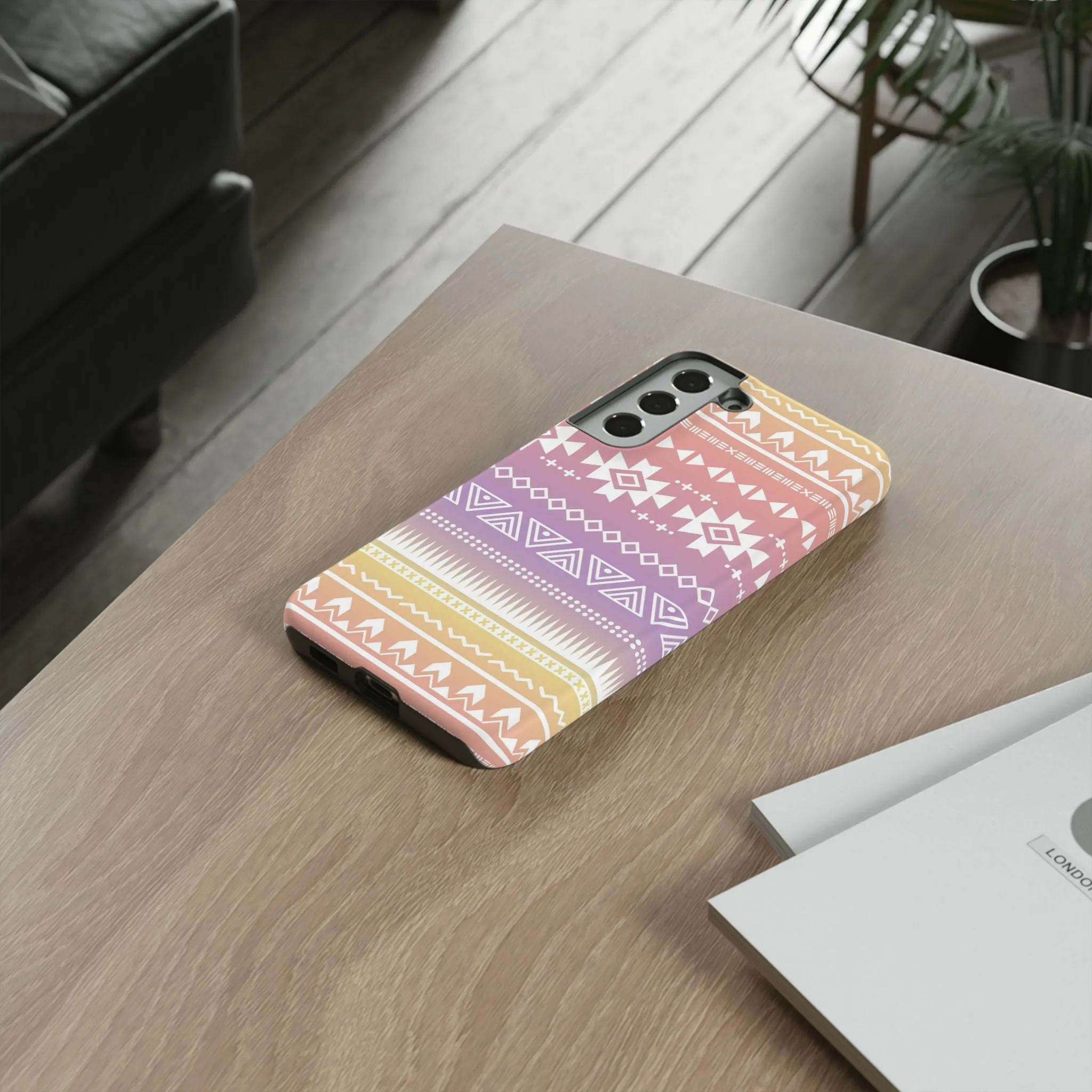 Sunrise Aztec Cell Phone Tough Case - Various Styles/Sizes