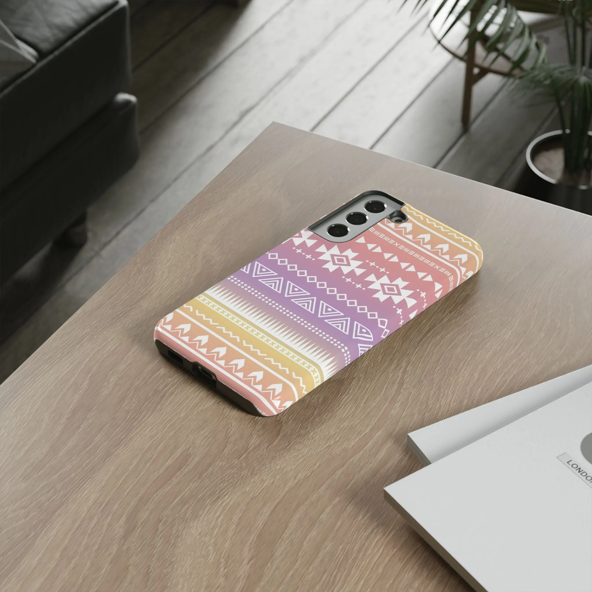 Sunrise Aztec Cell Phone Tough Case - Various Styles/Sizes