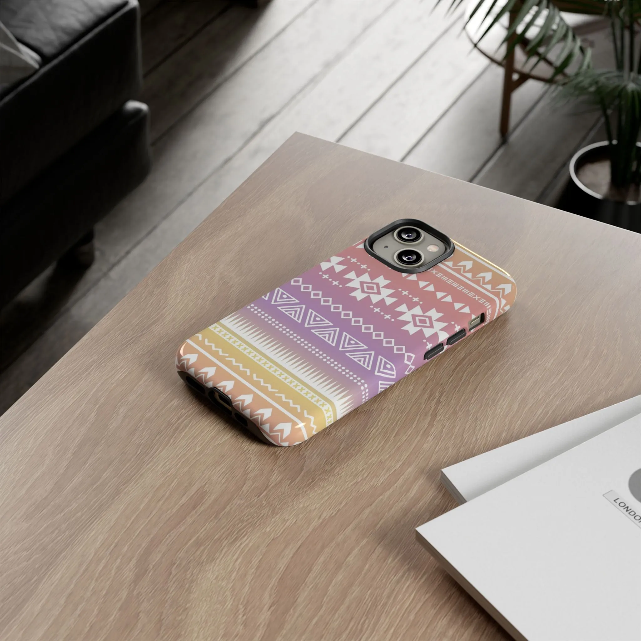 Sunrise Aztec Cell Phone Tough Case - Various Styles/Sizes