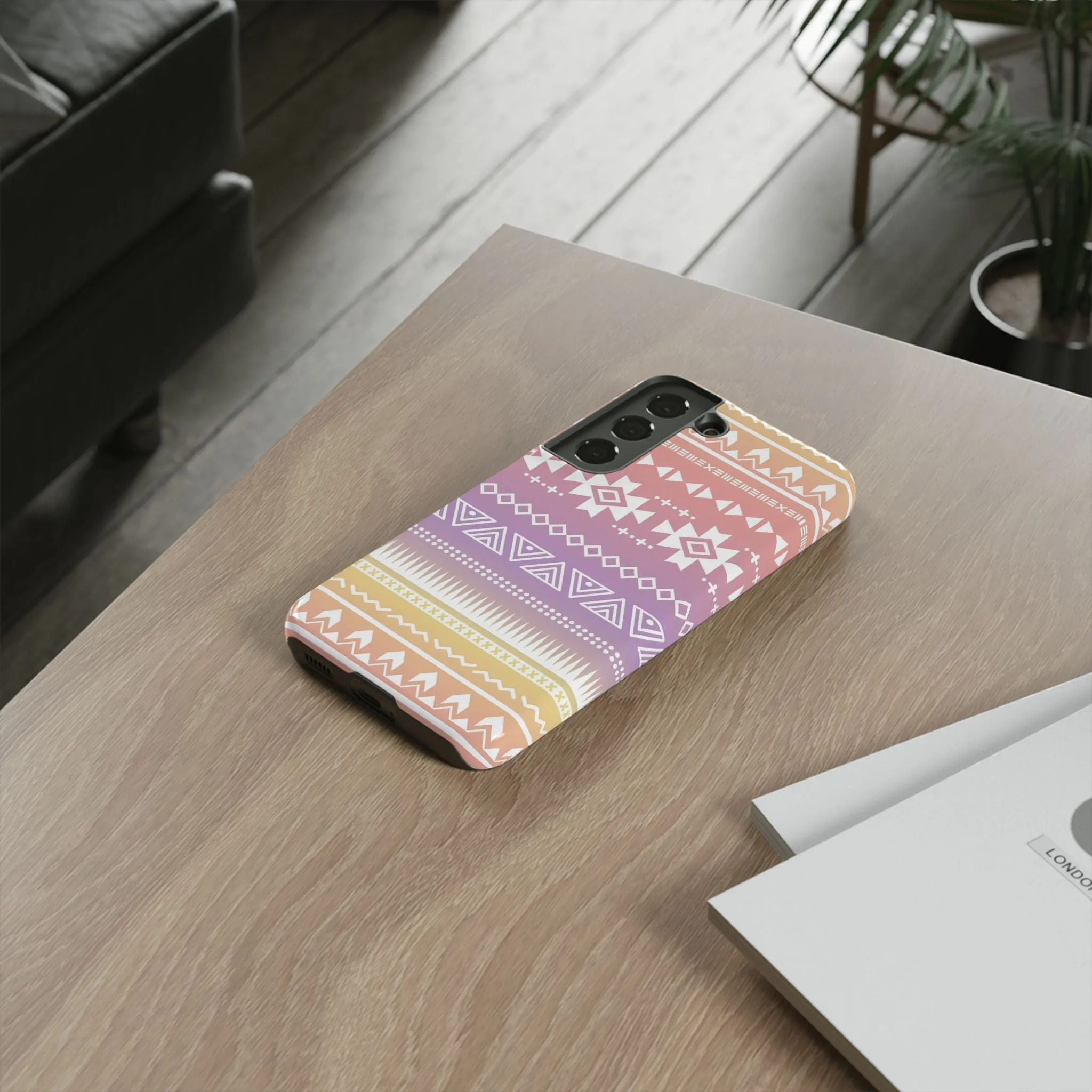 Sunrise Aztec Cell Phone Tough Case - Various Styles/Sizes