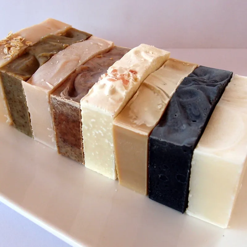 Surprise me! - try four or more different natural handmade soaps