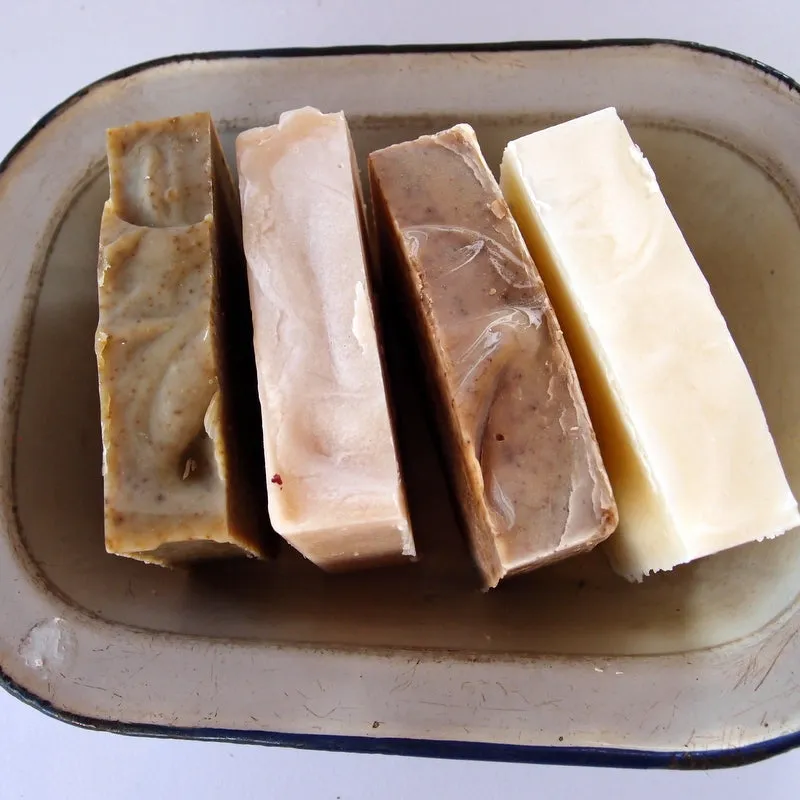 Surprise me! - try four or more different natural handmade soaps