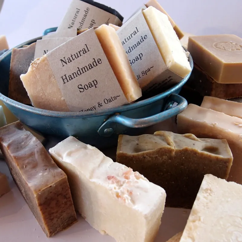 Surprise me! - try four or more different natural handmade soaps