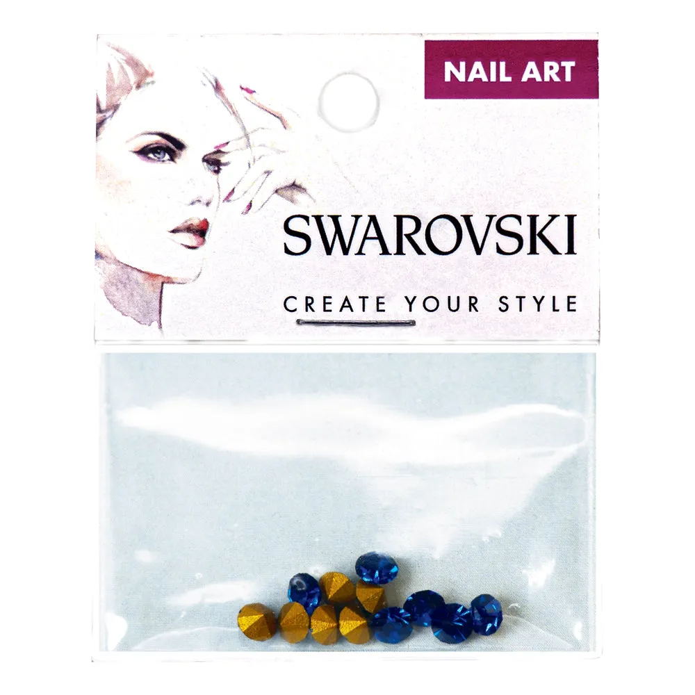 SWAROVSKI - Capri Blue Pointed Back