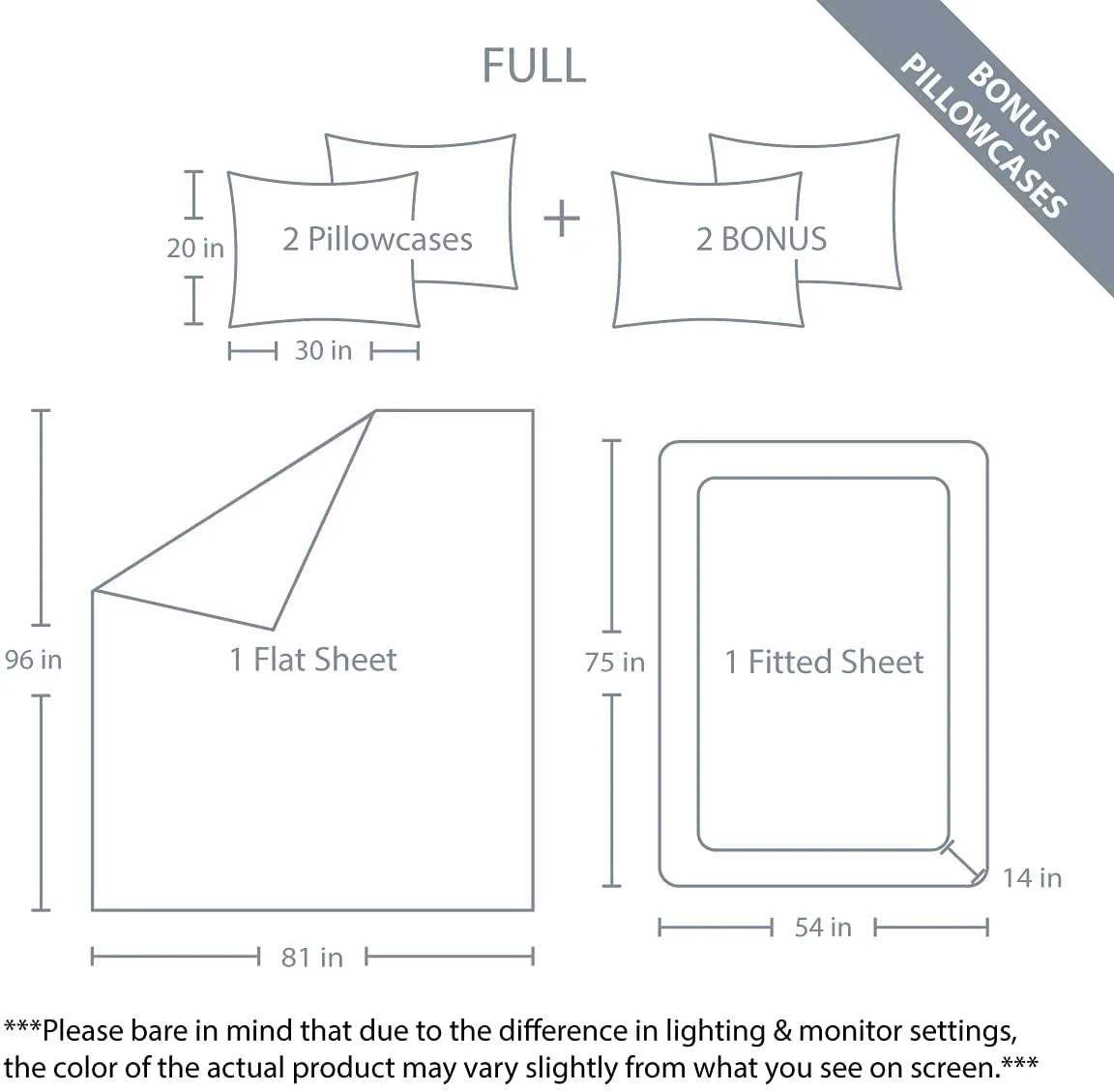 Swift Home Luxury 1800 Bedding Collection, Ultra-Soft Brushed Microfiber 4-Piece Bed Sheet Sets, Extremely Durable - Easy Fit - Wrinkle Resistant - King, Eggplant