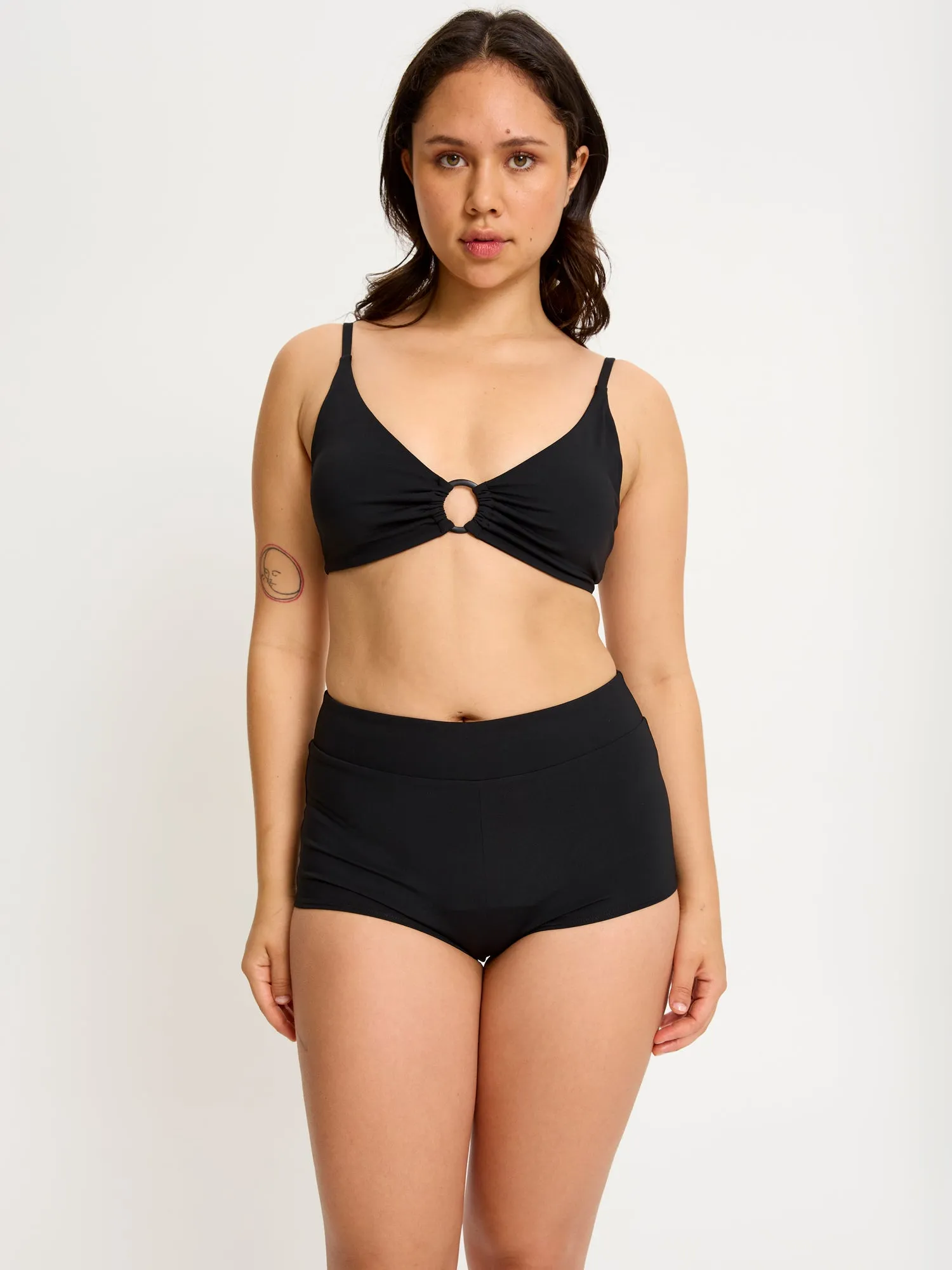 Swimwear Short High Absorbency Black