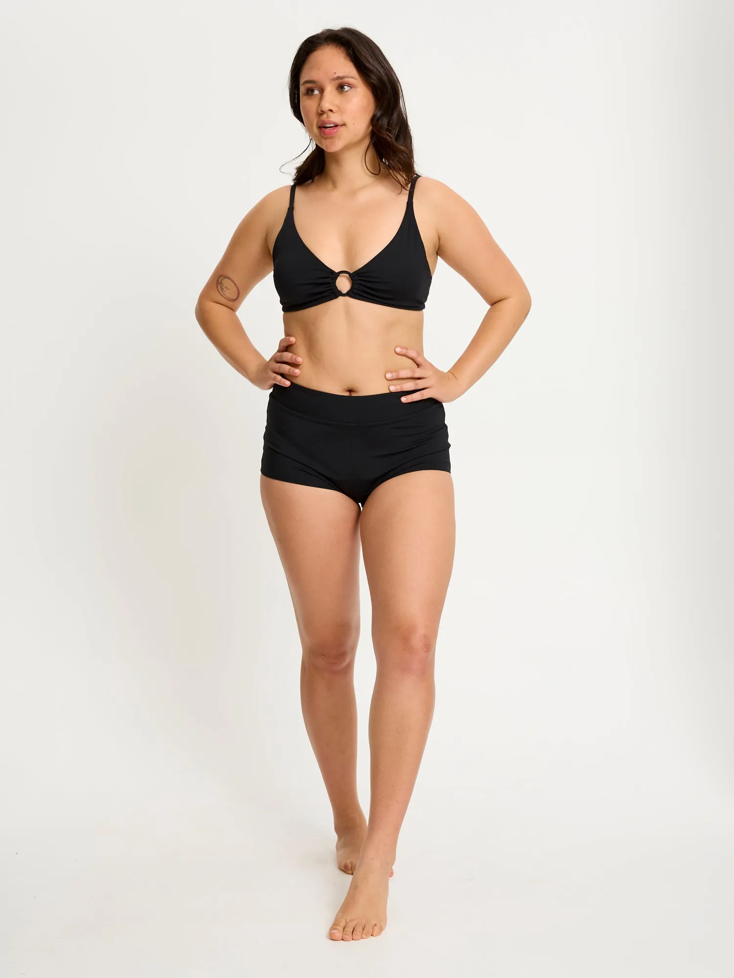 Swimwear Short High Absorbency Black