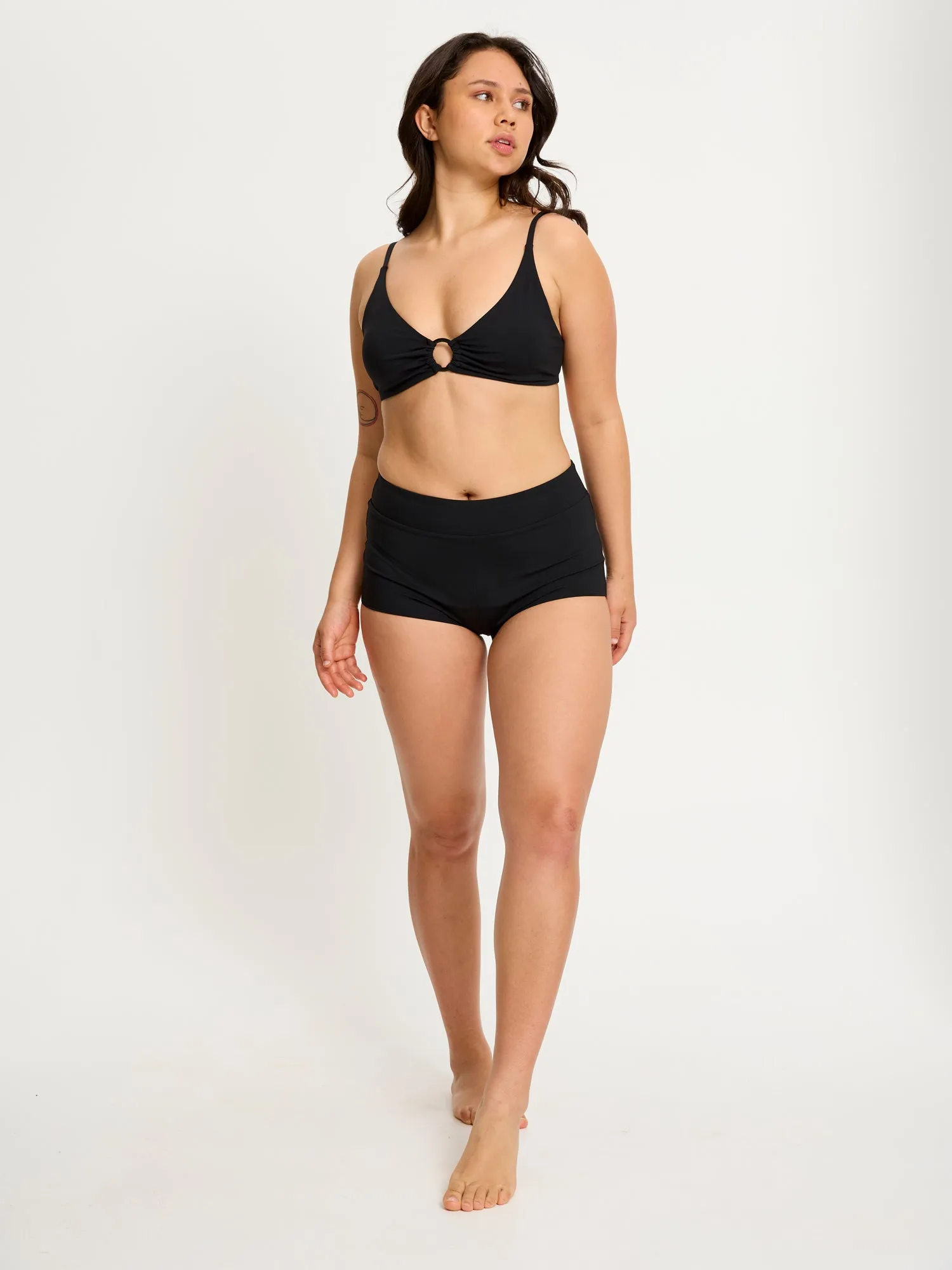 Swimwear Short High Absorbency Black