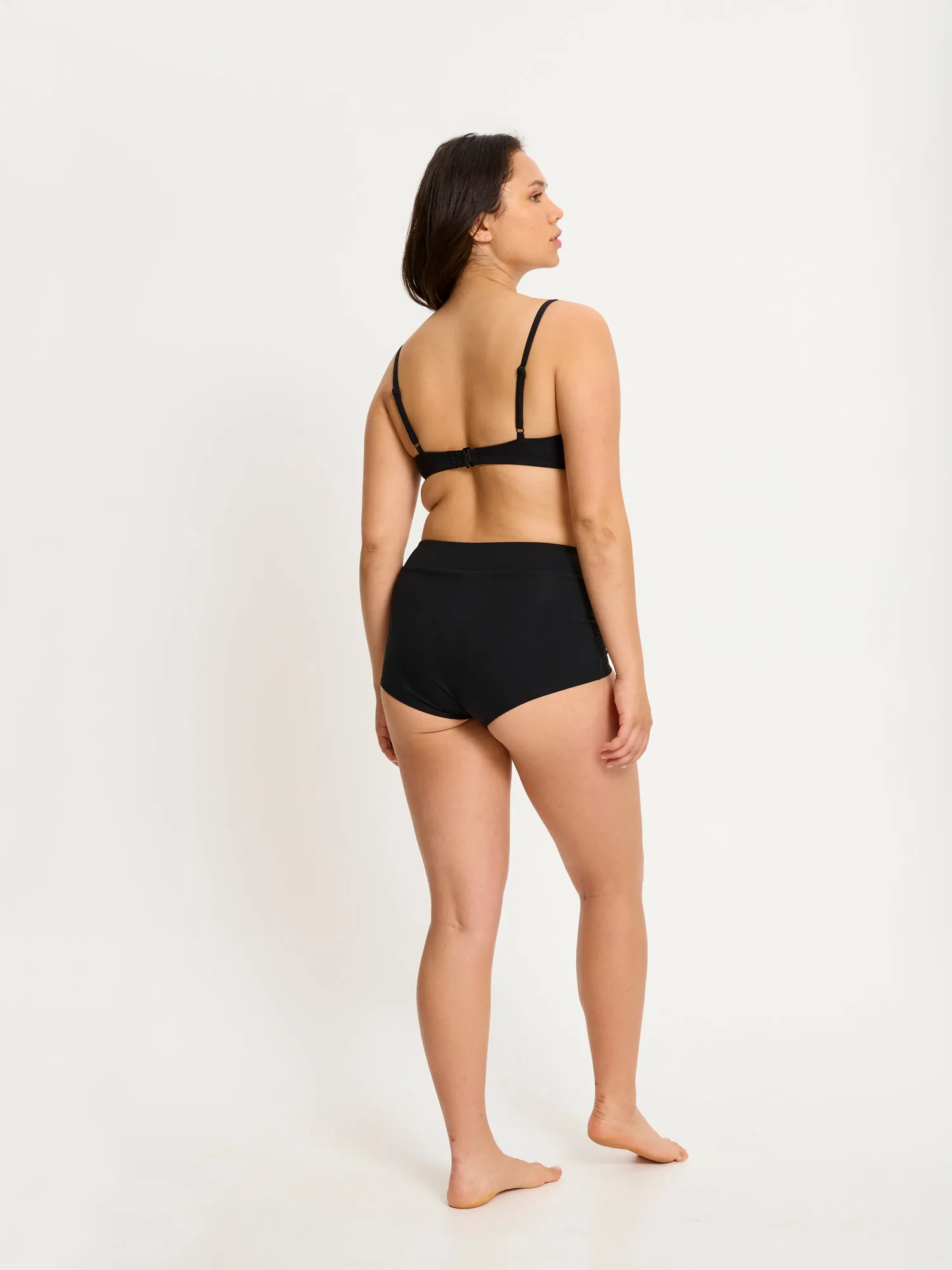 Swimwear Short High Absorbency Black