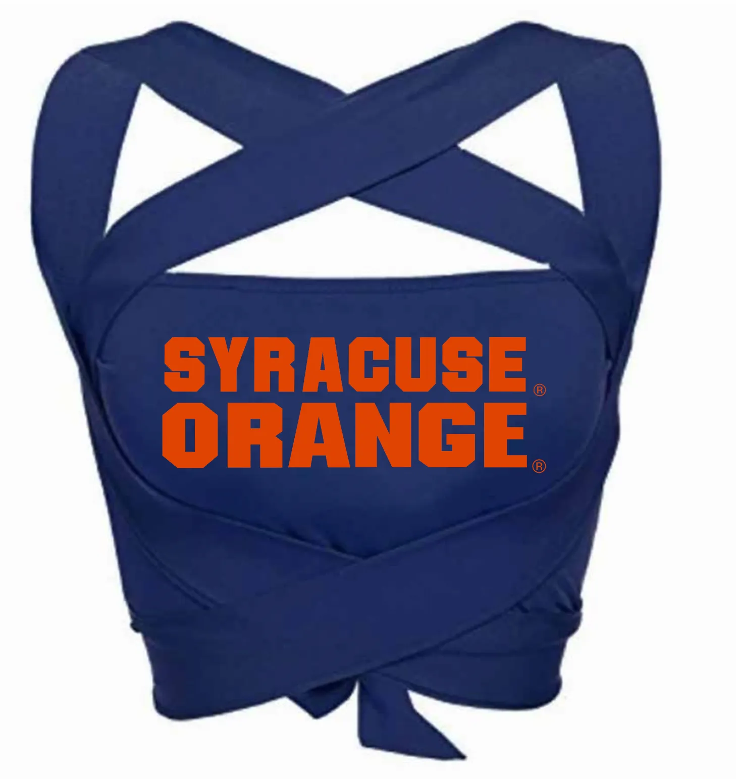 Syracuse Navy Multiway Bandeau Top