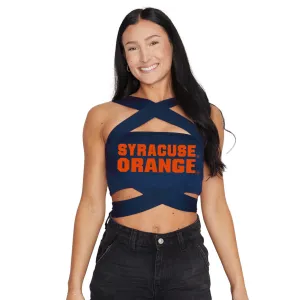 Syracuse Navy Multiway Bandeau Top