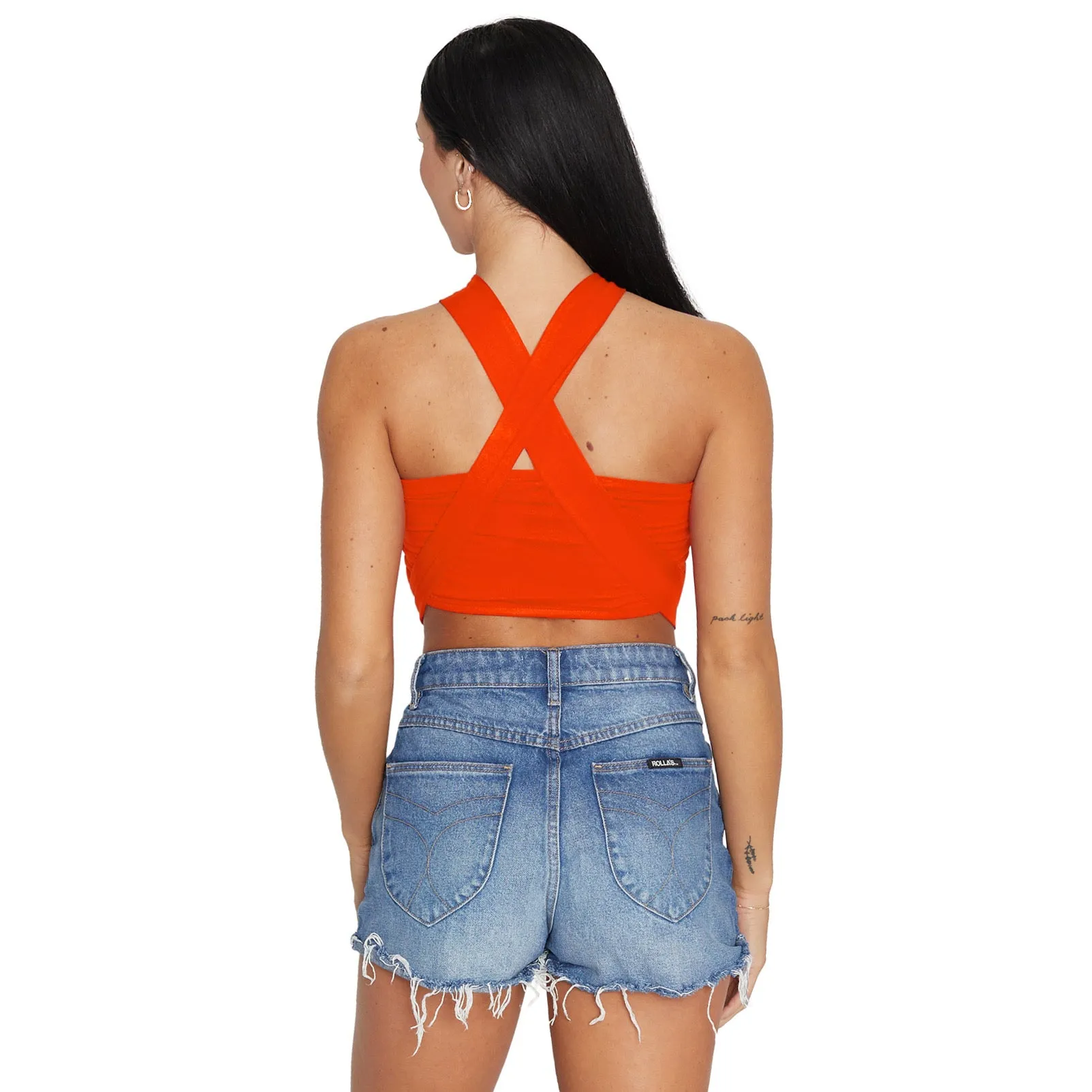 Syracuse Orange Multiway Bandeau Top