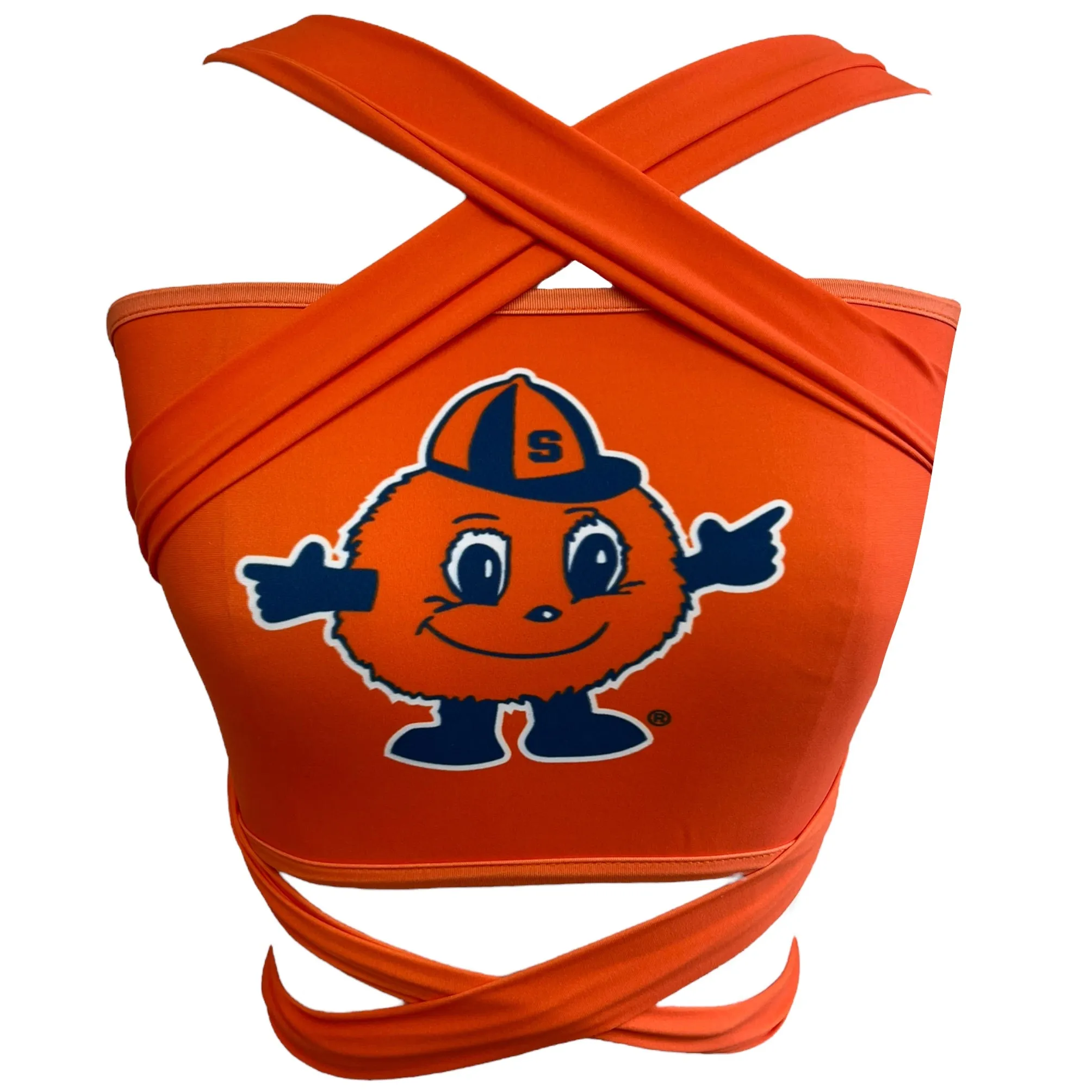 Syracuse Orange Multiway Bandeau Top