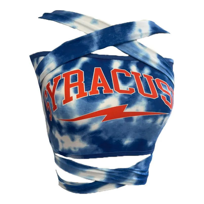 Syracuse Tie Dye Multiway Bandeau Top