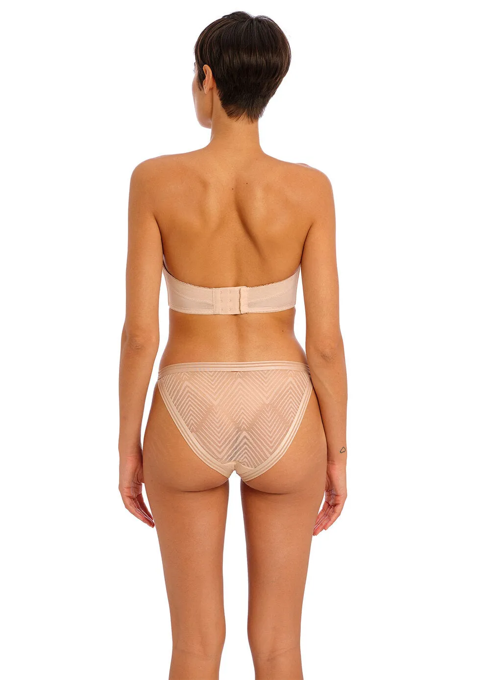 Tailored UW Moulded Strapless In Natural Beige - Freya
