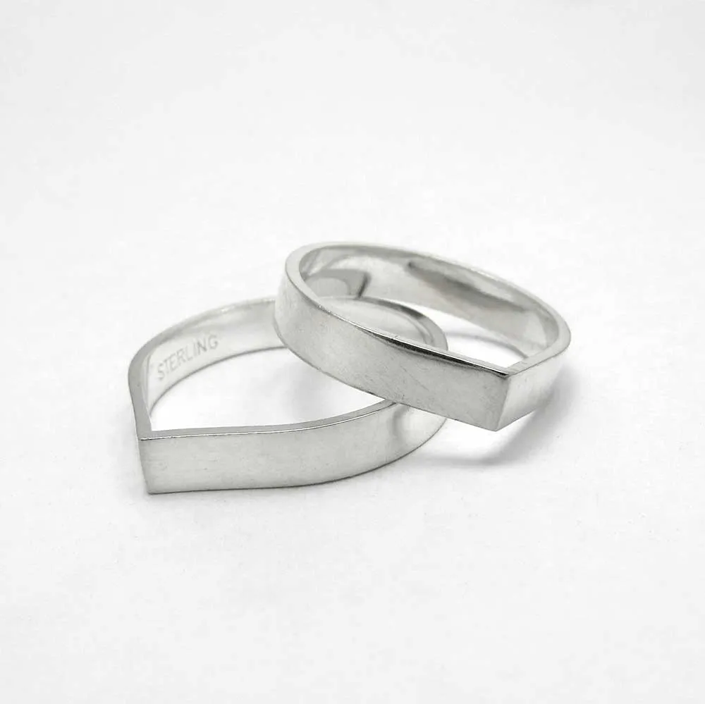 Teardrop Stackable Ring