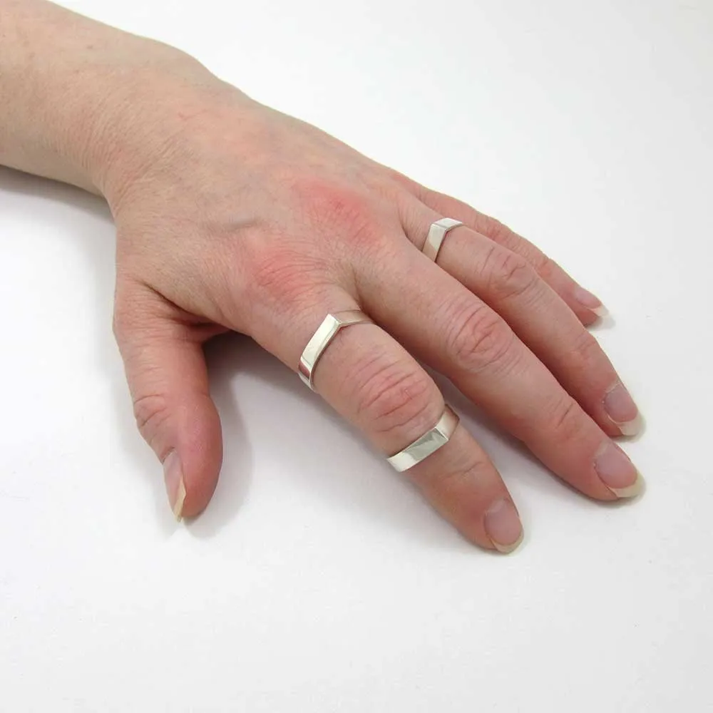 Teardrop Stackable Ring