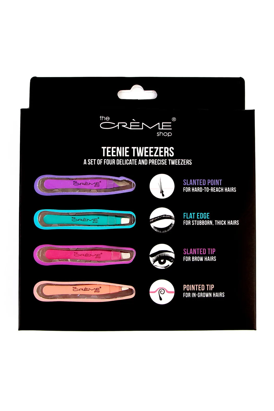 Teenie Tweezer Set of 4