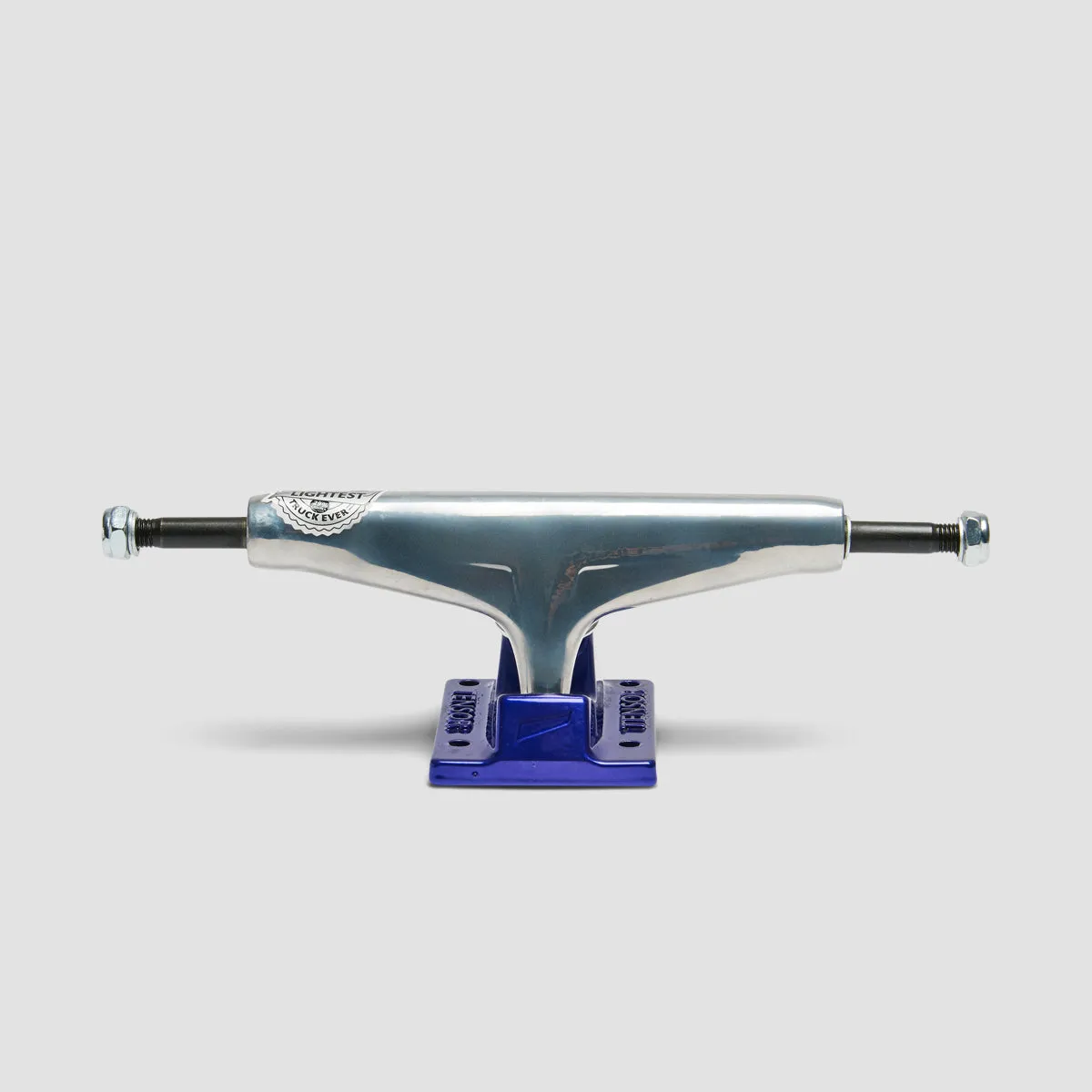 Tensor Mag Light Glossy 5.5 Skateboard Trucks 1 Pair Silver/Purple - 8.25"