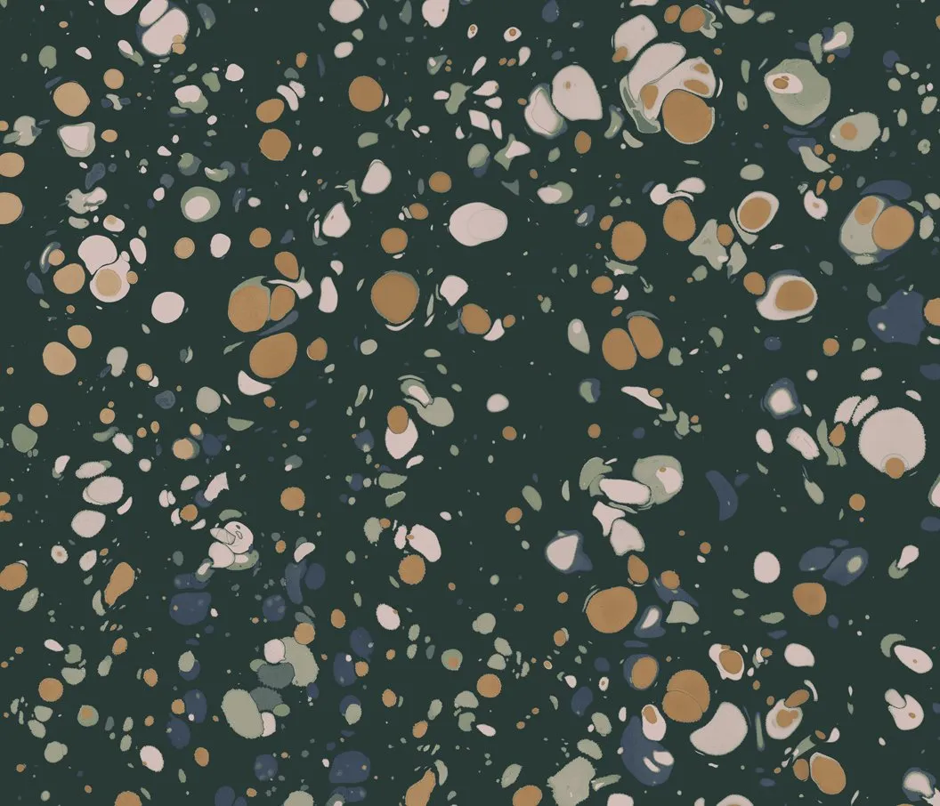 TERRAZZO FABRIC / FOREST FLOOR