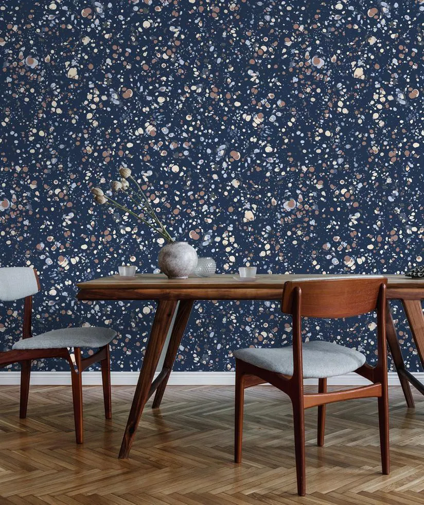 TERRAZZO WALLPAPER / NIGHT SKY