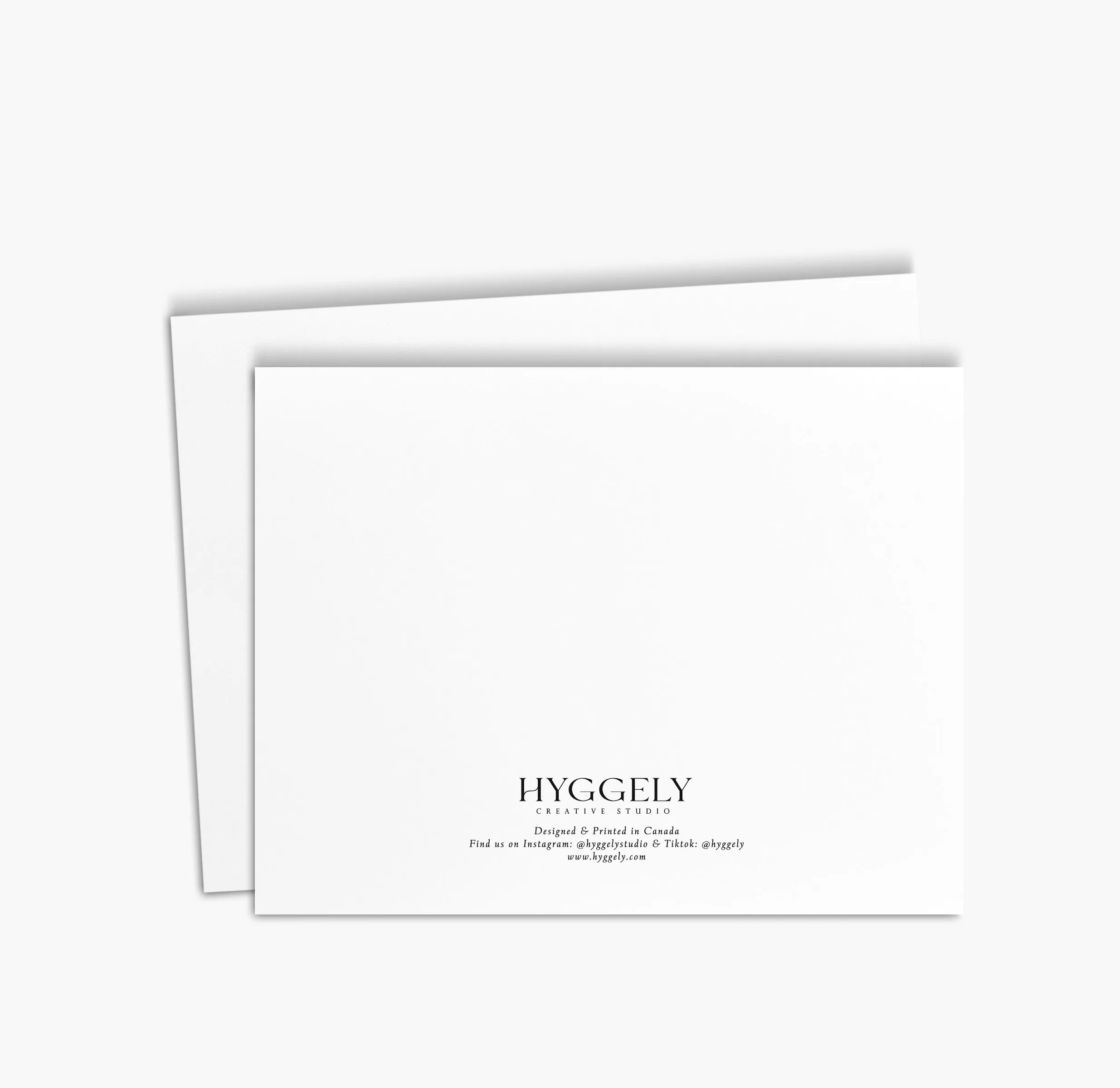 Thank you Greeting Card | Simple Thanks Script Greeting Card