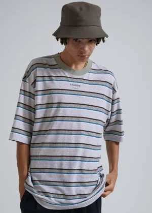 THC  - Hemp Stripe Oversized Tee