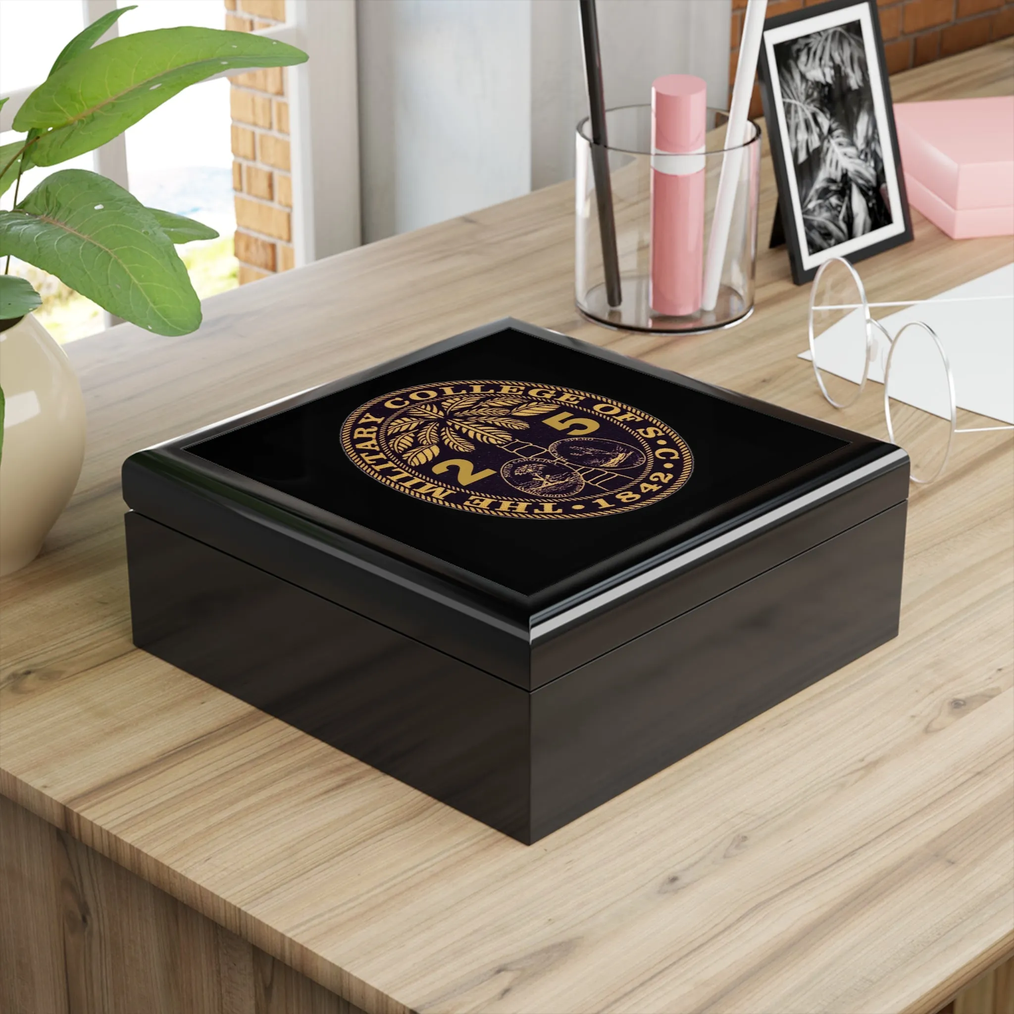 The Citadel, Ring Bezel, Customized Year Jewelry Box