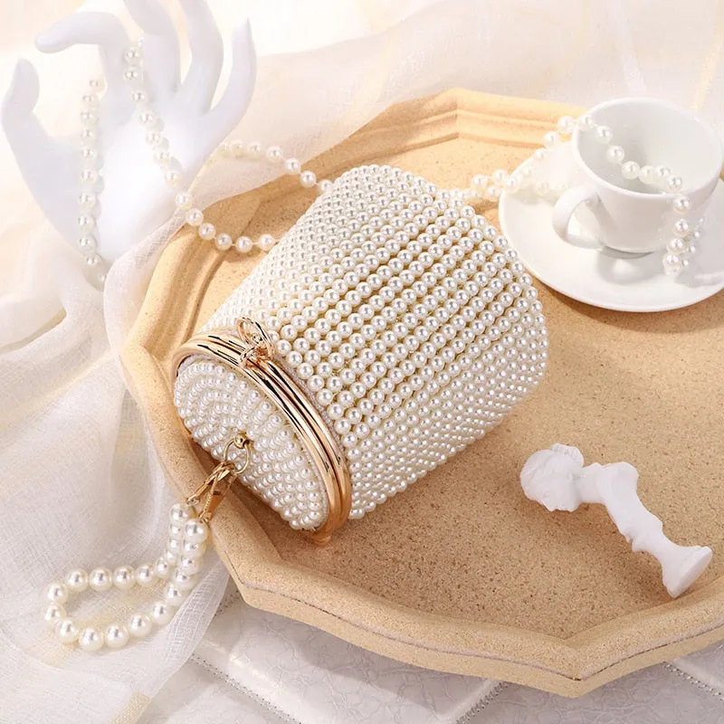 The "PEARLfect ⚪️ Tea Cup" Purse