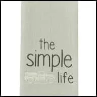 The Simple Life Dishtowel