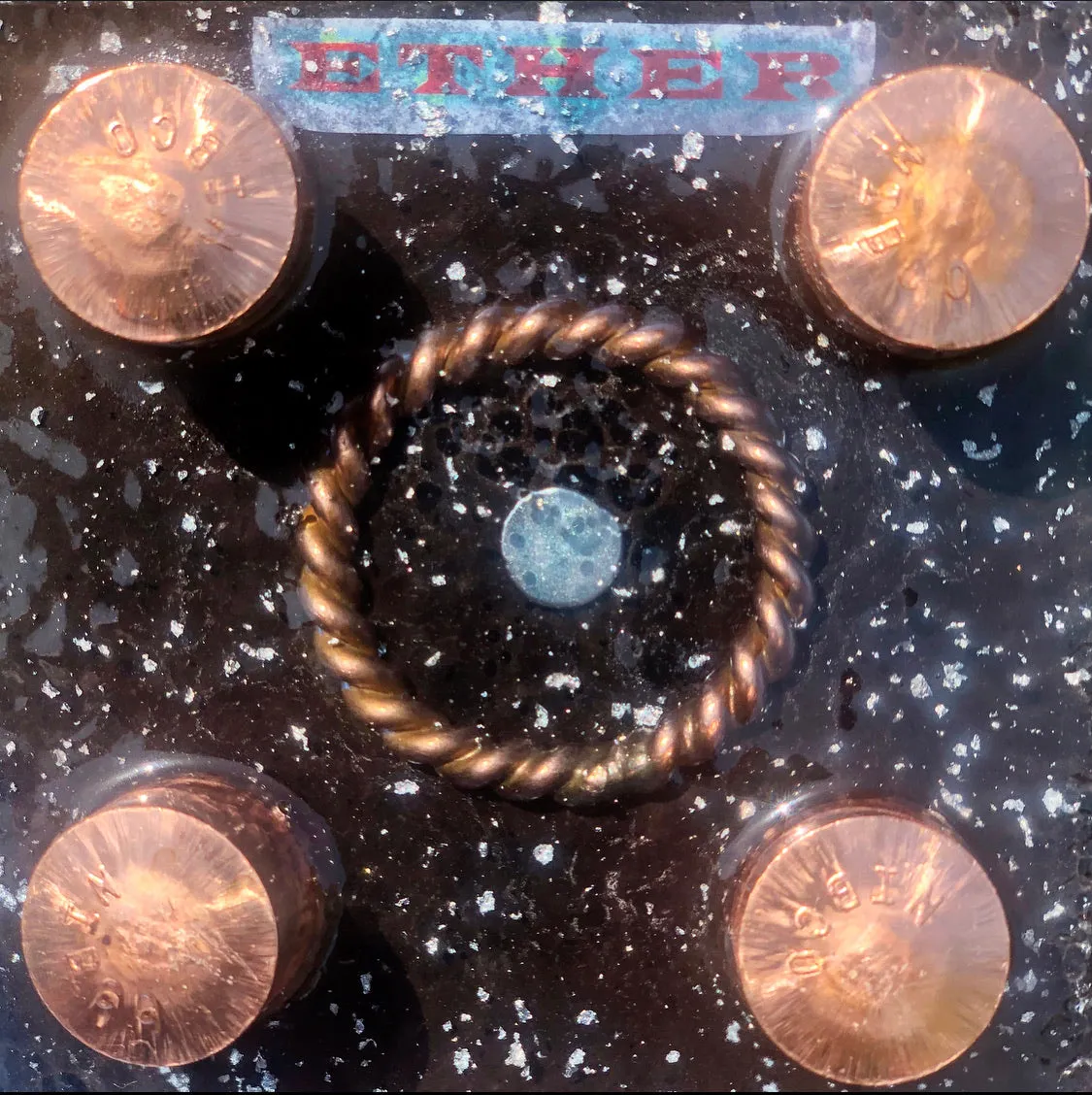 The “Sleek Tensor Ring Nubian Chakra” Orgone Pyramid