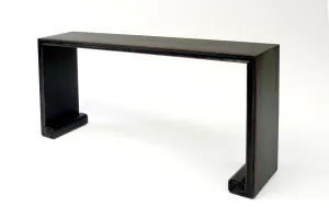 Thick Mandarin Console- Ebony