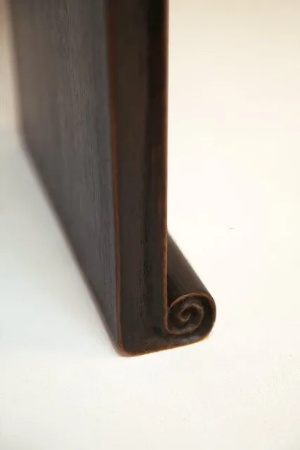 Thick Mandarin Console- Ebony