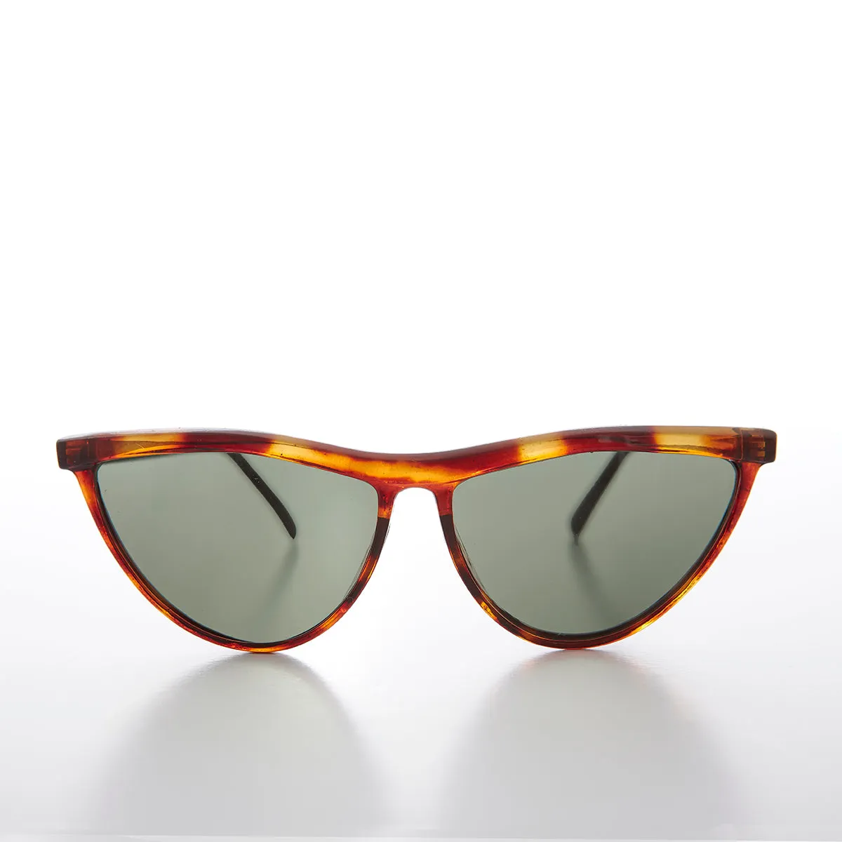 Thin Pointed Tip Vintage Cat Eye Sunglass - Tiff