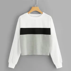 Three Tone Sweatshirt