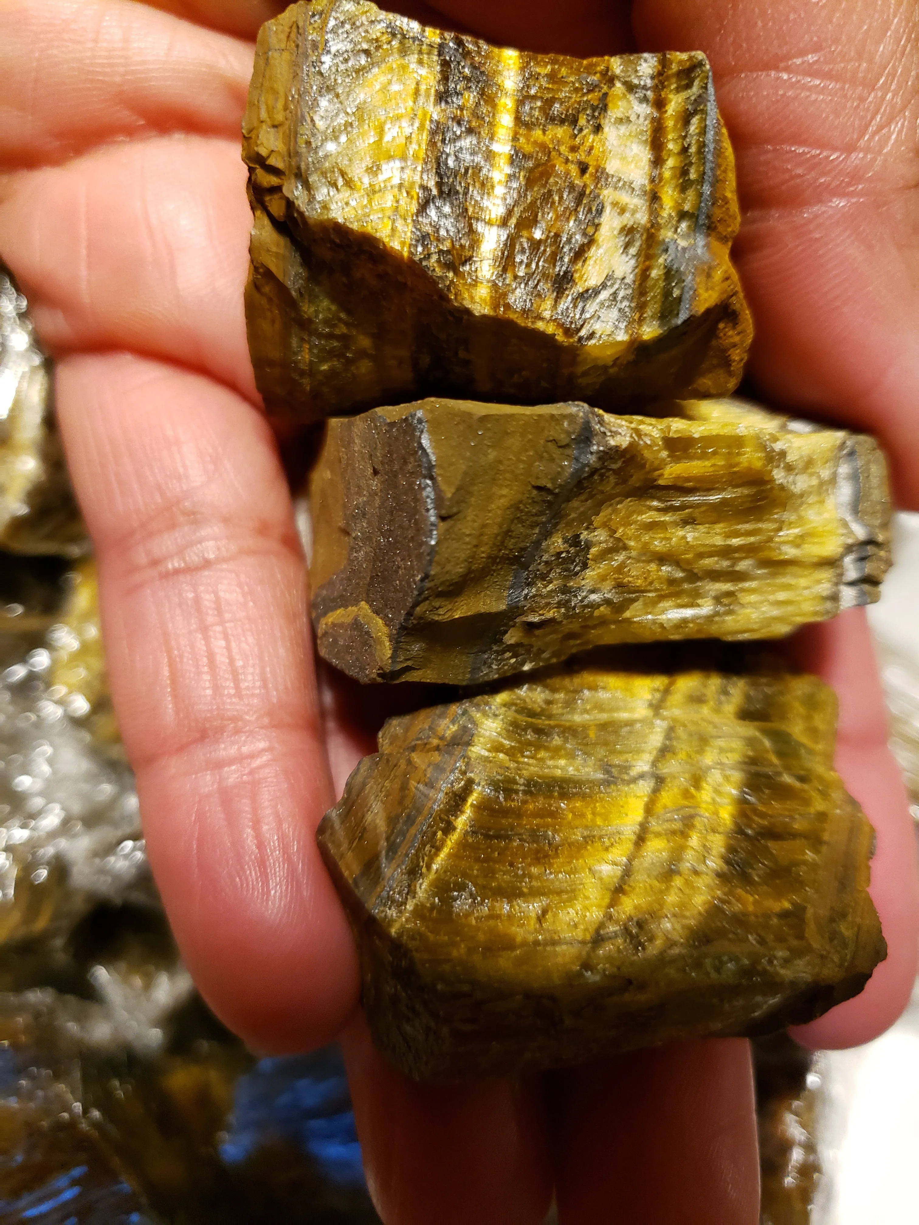 Tiger Eye, Rough