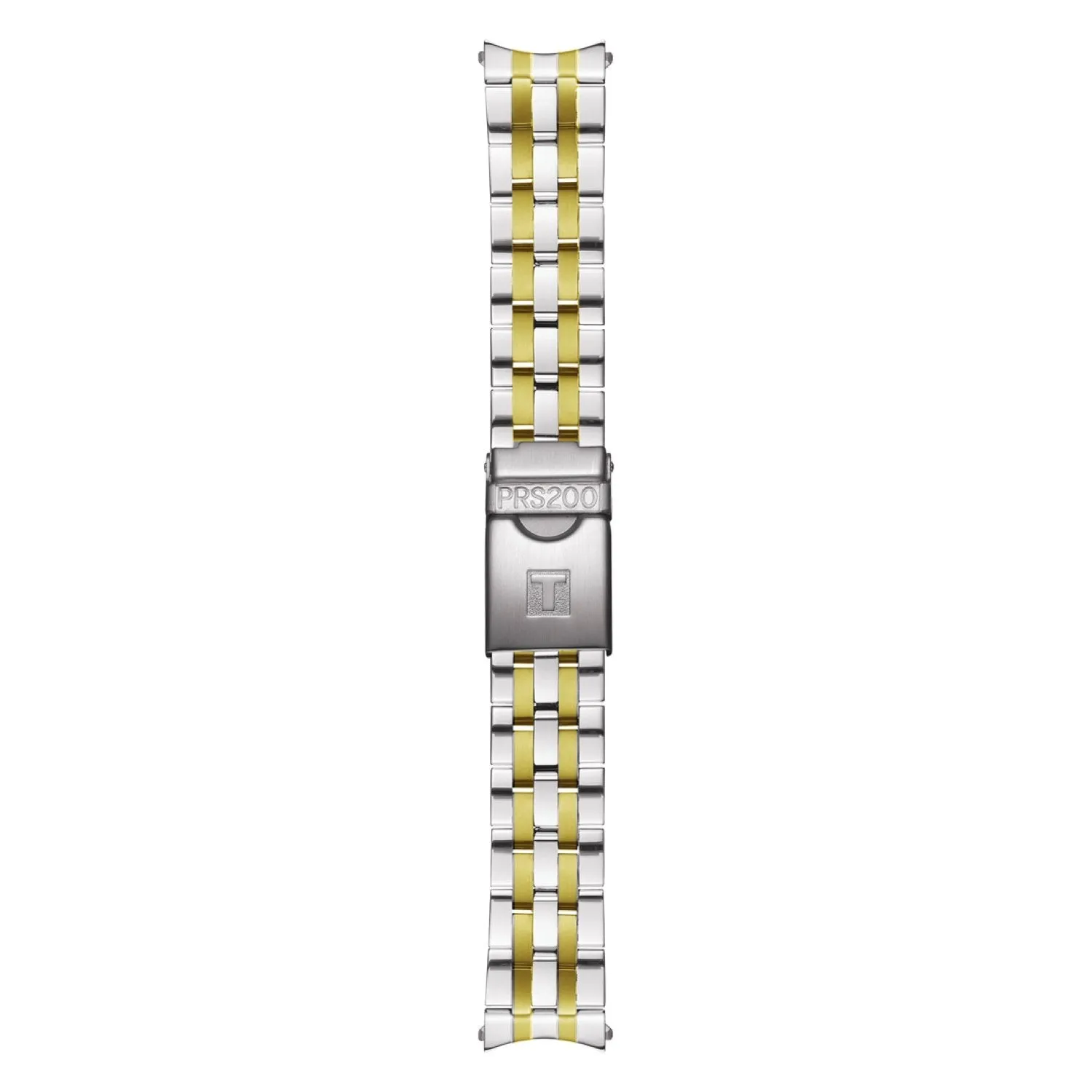 Tissot 19mm PRC200 Two-Tone Coated Steel Bracelet