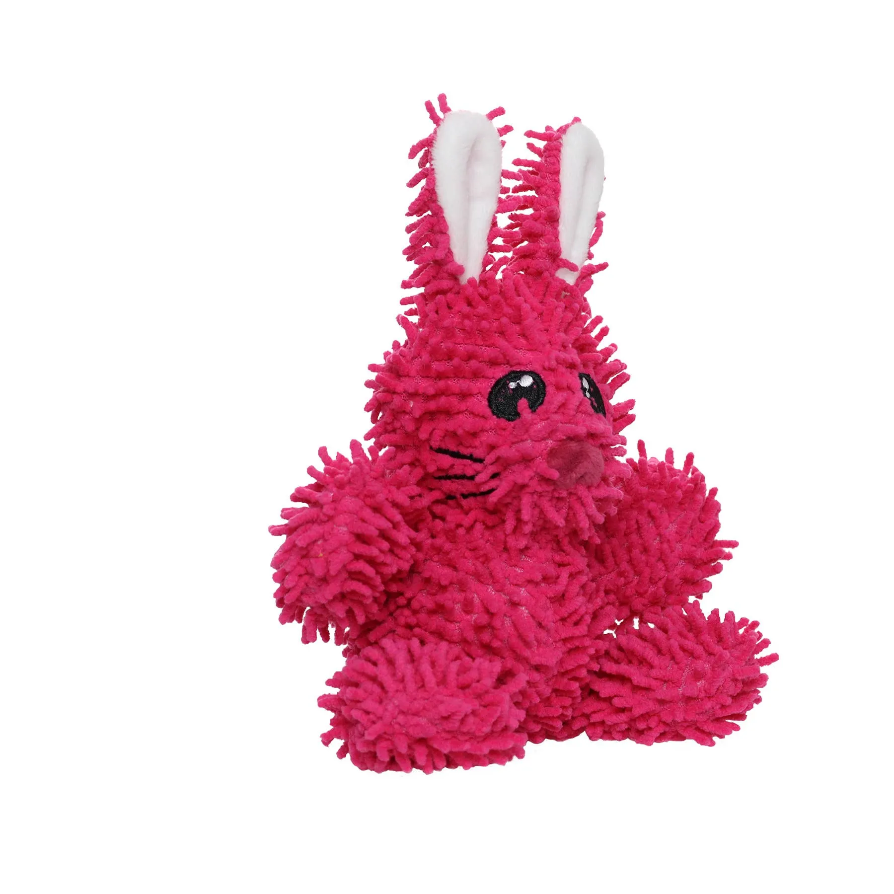 Tuffy Dog Toys - VIP Products - Mighty Jr Microfiber Ball Rabbit, Durable, Squeaky Dog Toy
