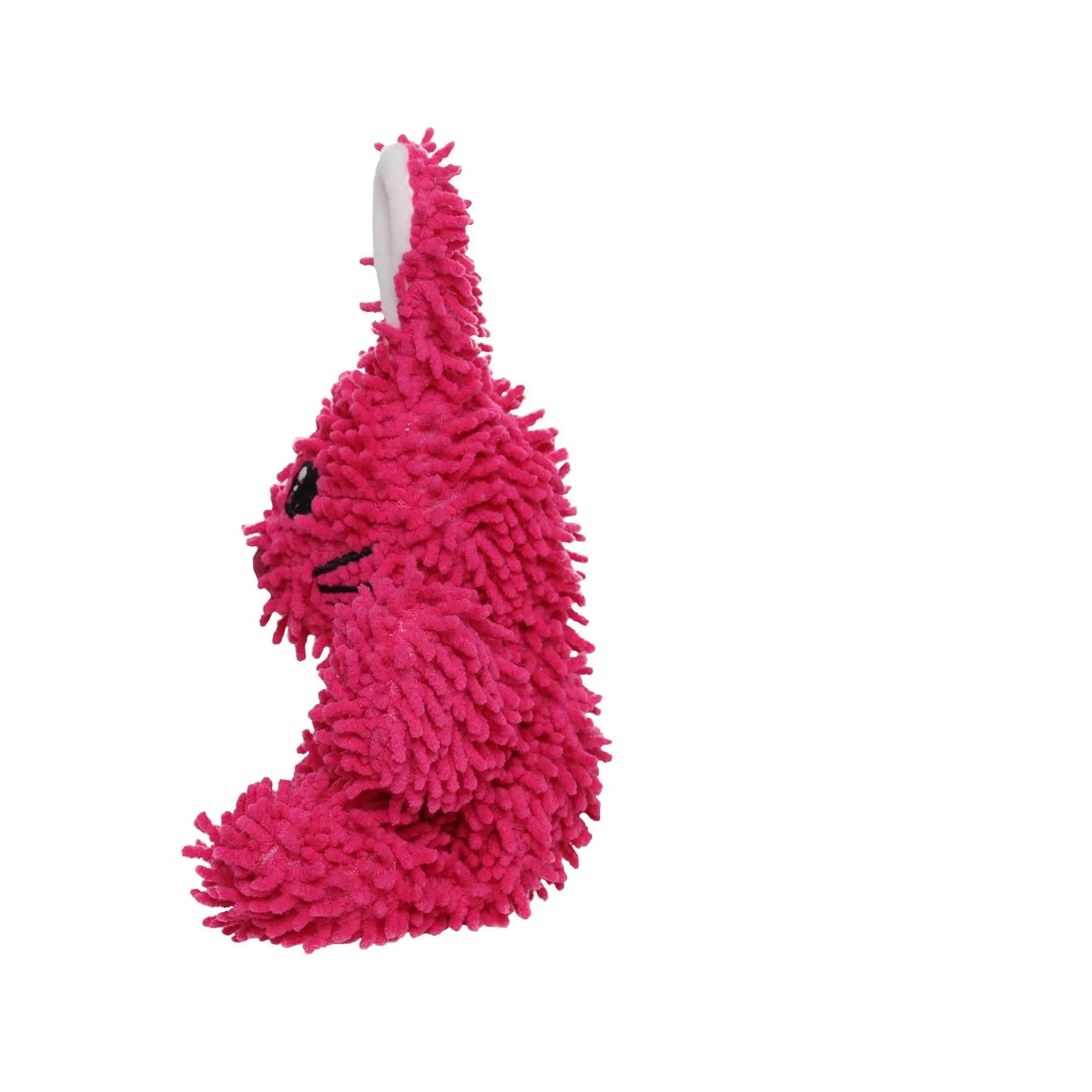 Tuffy Dog Toys - VIP Products - Mighty Jr Microfiber Ball Rabbit, Durable, Squeaky Dog Toy