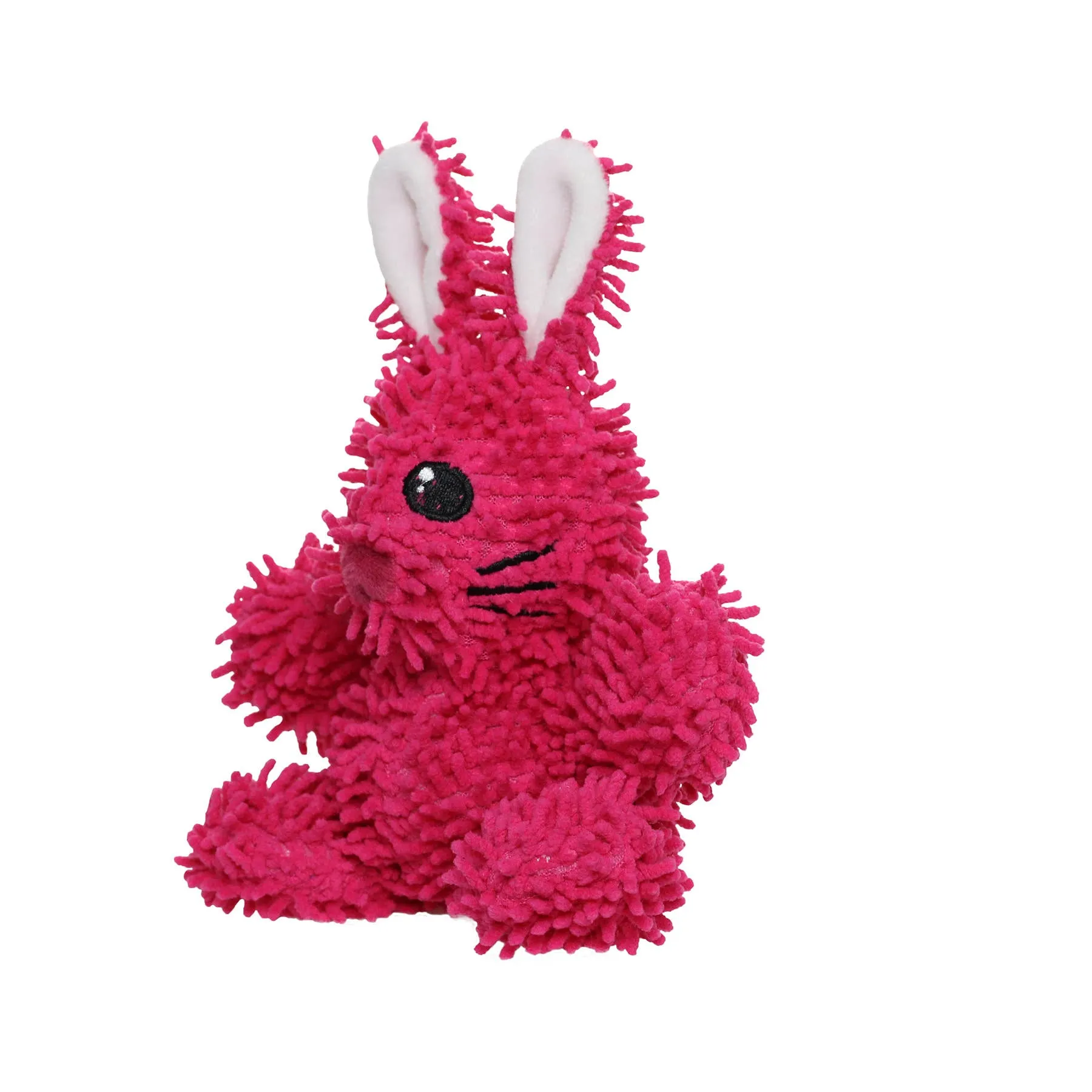 Tuffy Dog Toys - VIP Products - Mighty Jr Microfiber Ball Rabbit, Durable, Squeaky Dog Toy
