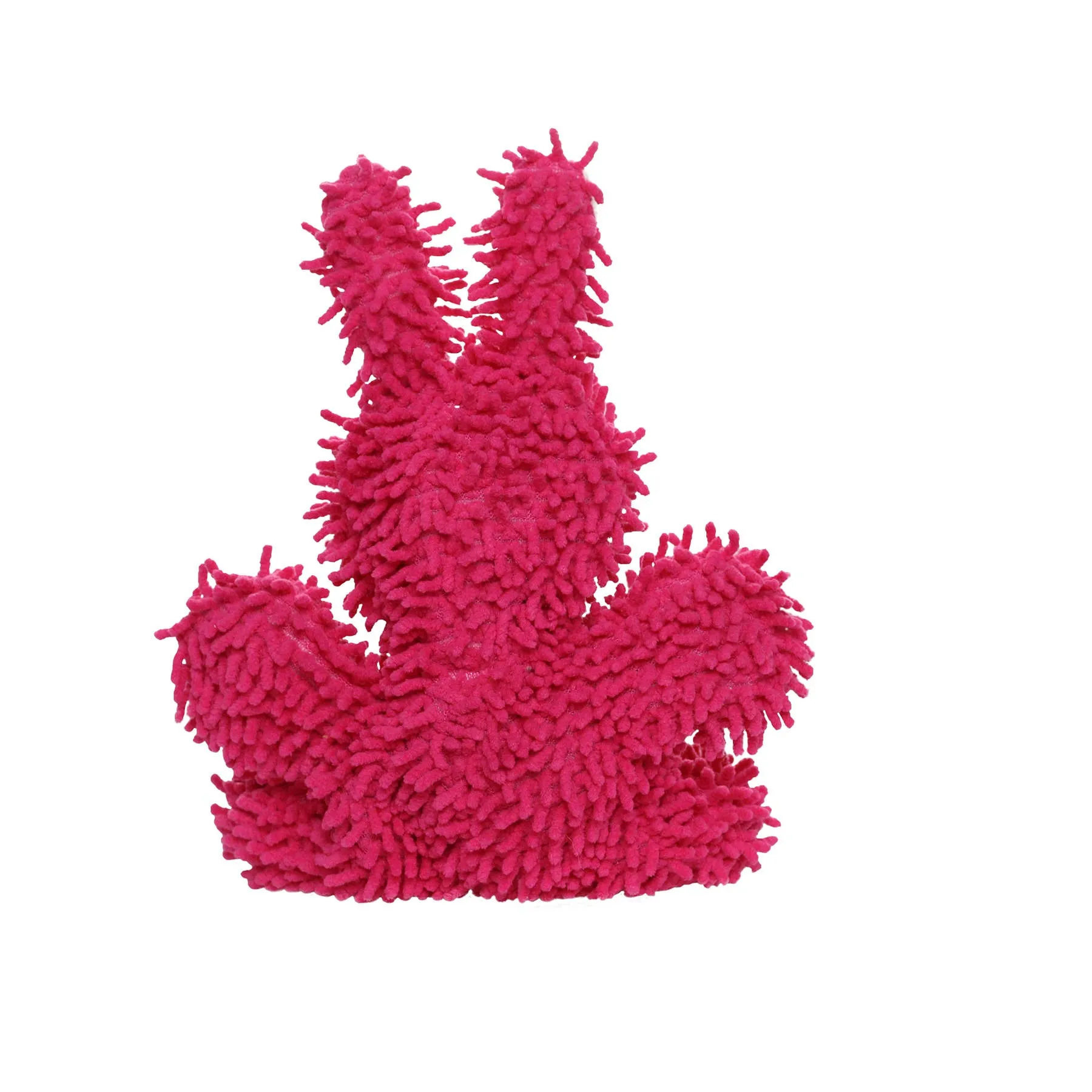 Tuffy Dog Toys - VIP Products - Mighty Jr Microfiber Ball Rabbit, Durable, Squeaky Dog Toy