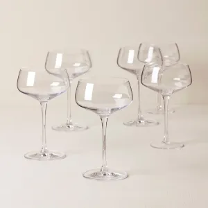Tuscany Classics Angled Coupes, Set of 6