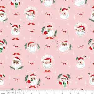 Twas, Jolly Old Elf Pink Sparkle - 34" REMNANT