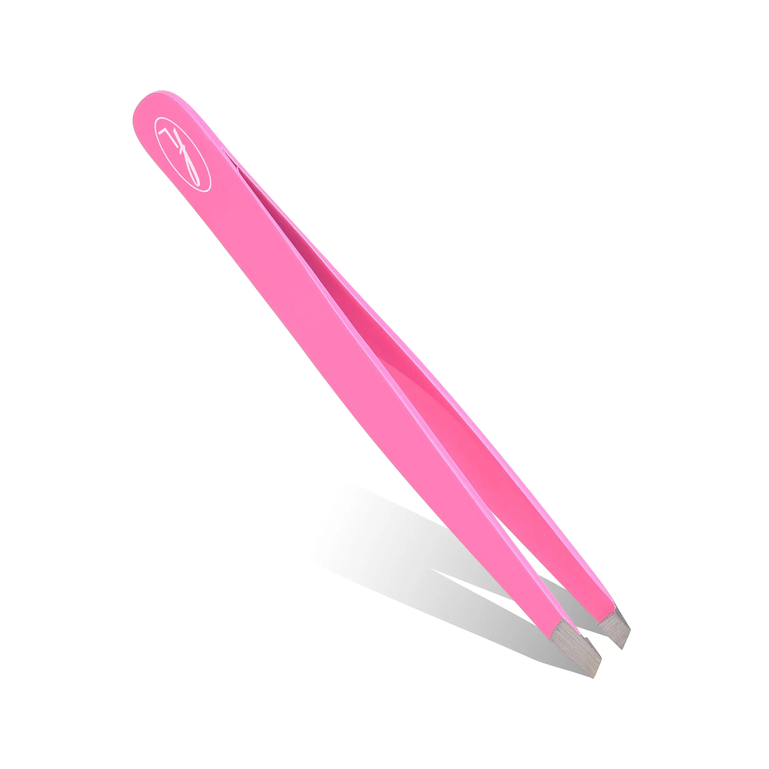 Tweezers, colour, angled, 9cm  248-09