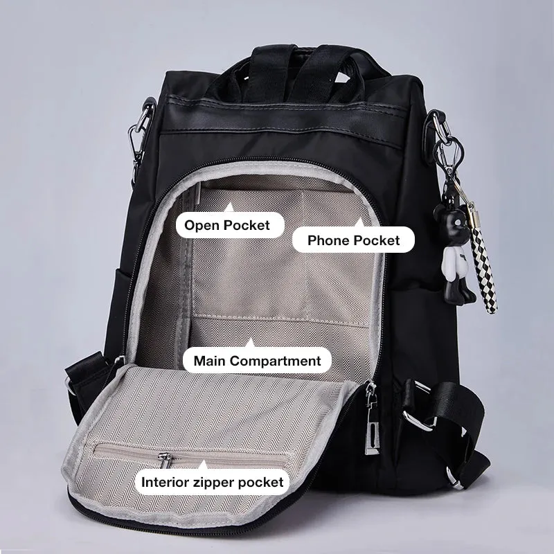Two Tone PVC Backpack