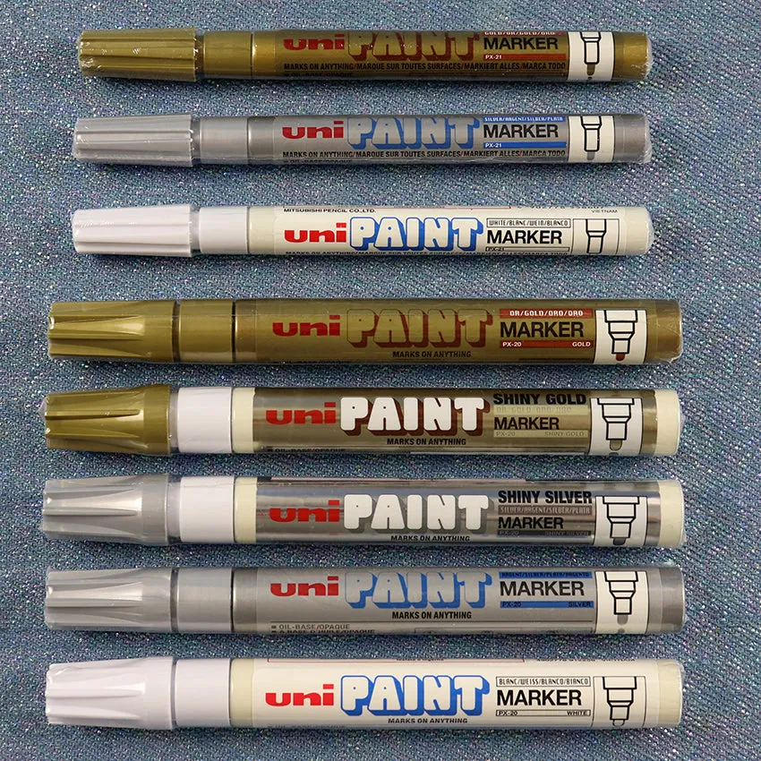 Uni Paint Marker pens | Marks on anything | Mrs Red's
