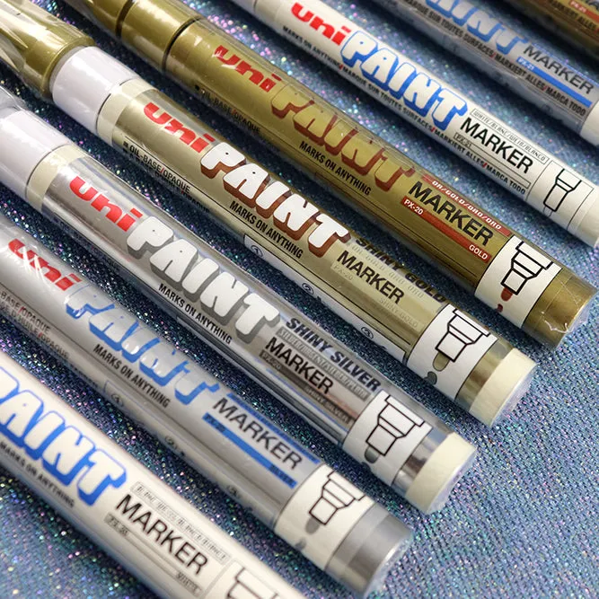 Uni Paint Marker pens | Marks on anything | Mrs Red's