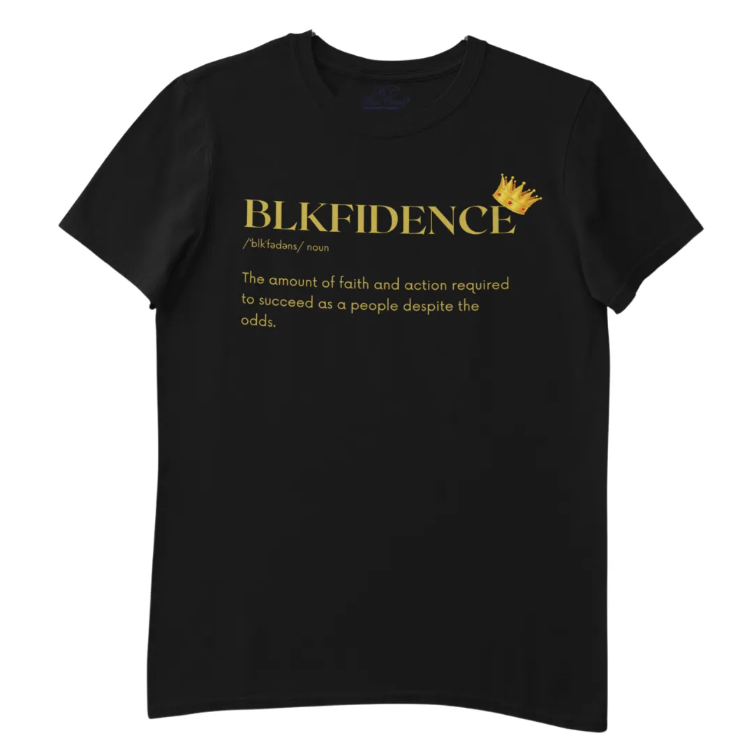 Unisex BLKFIDENCE short sleeves T shirt